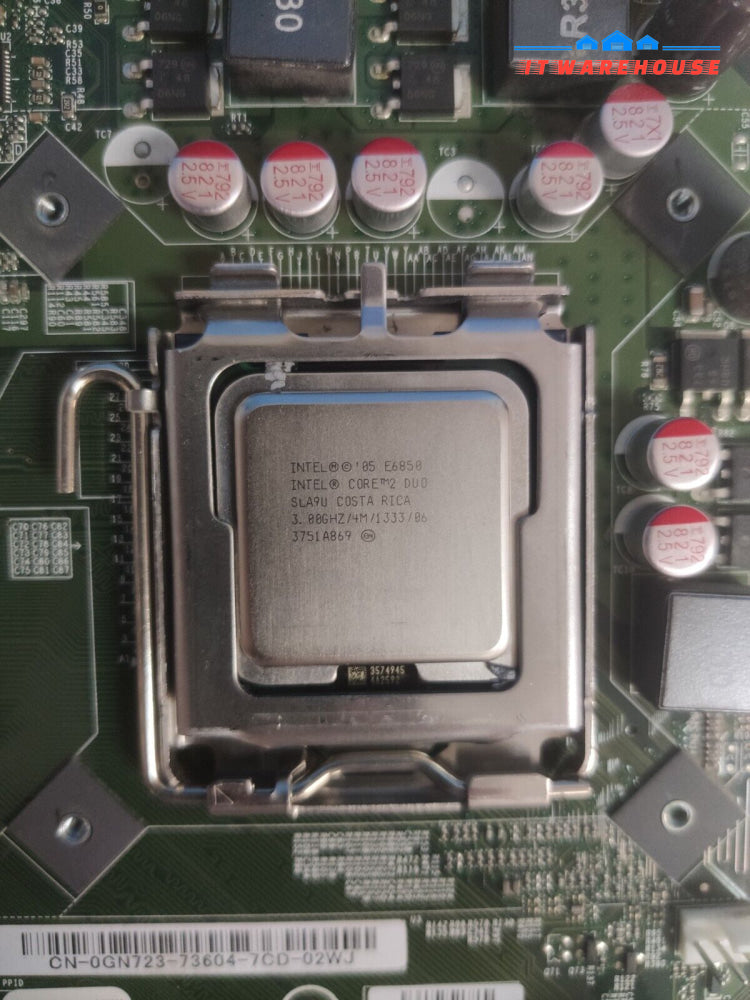 Dell Inspiron 530 Dg33M03 Ddr2 Matx Motherboard Socket775 With E6850 3.0Ghzcpu ~