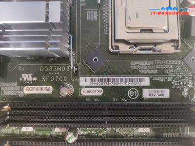 Dell Inspiron 530 Dg33M03 Ddr2 Matx Motherboard Socket775 With E6850 3.0Ghzcpu ~