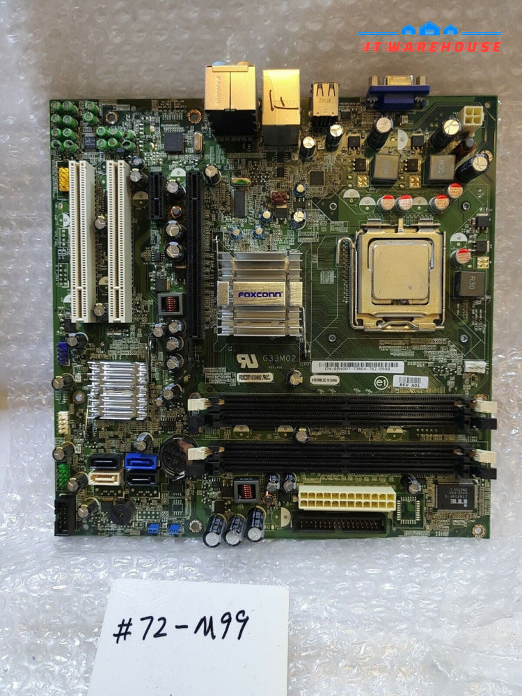 - Dell Inspiron 530 Vostro 200 Motherbaord RY007 0RY007 w/C2D 4400 CPU