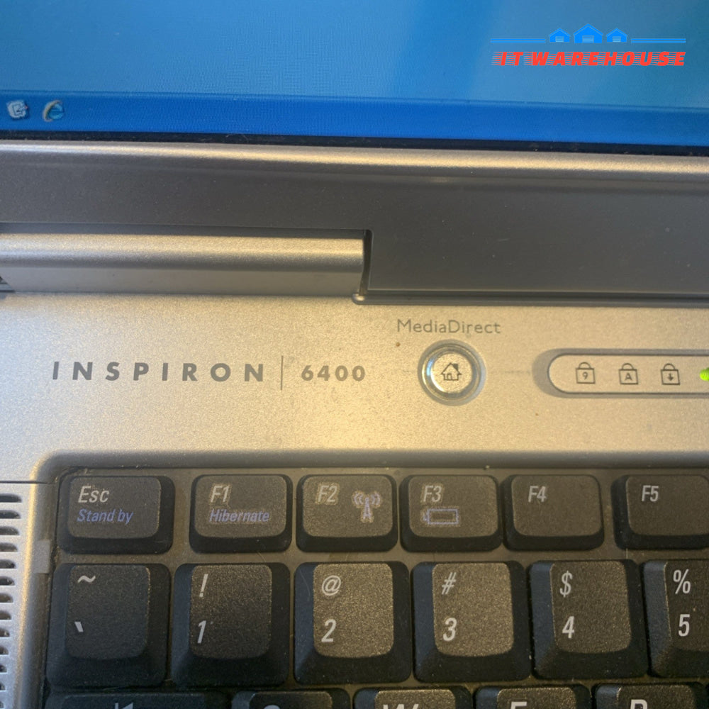 Dell Inspiron 6400 15.4” Laptop Core 2 Duo T2500 2GHz 1GB RAM 120G indows XP Pro