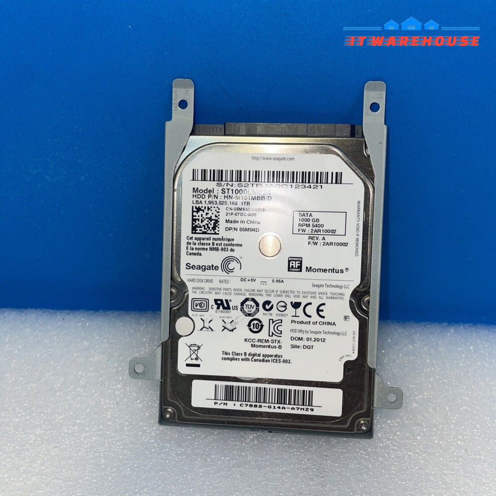 DELL Insprion 17R N7110 SATA hard drive with caddy tray