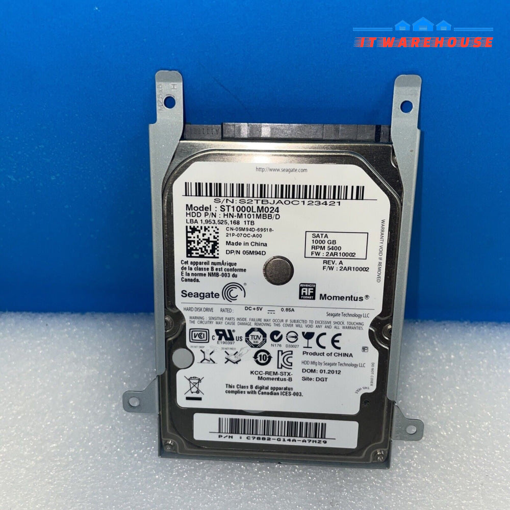 DELL Insprion 17R N7110 SATA hard drive with caddy tray
