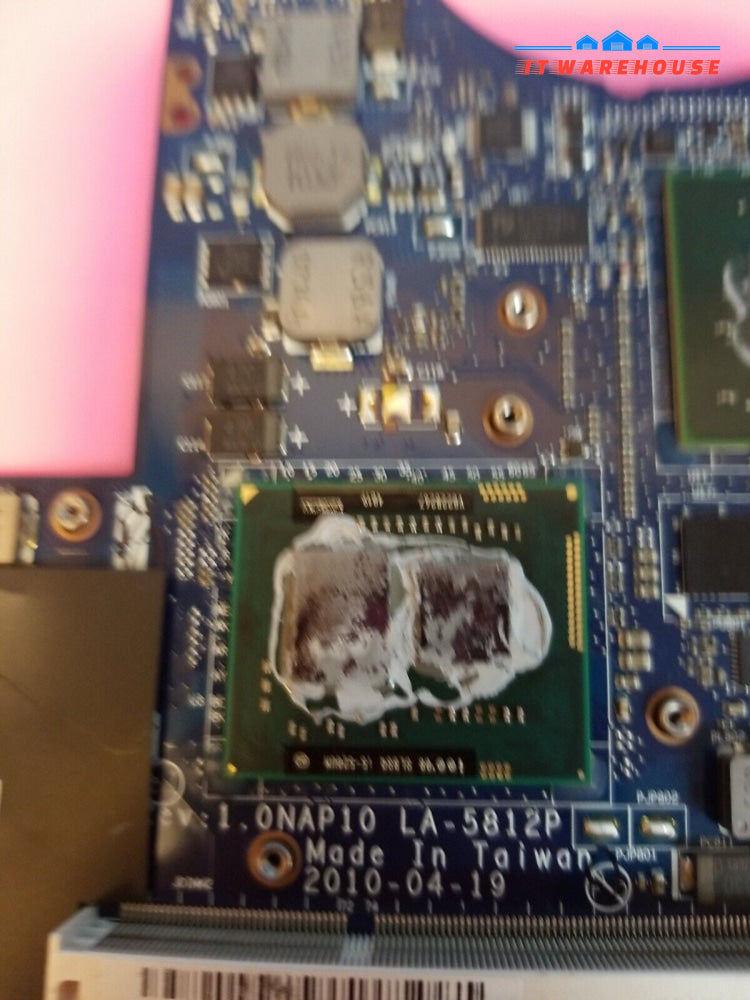 Dell Laptop Alienware M11x R2 with i5-520UM LA-5812P Motherboard