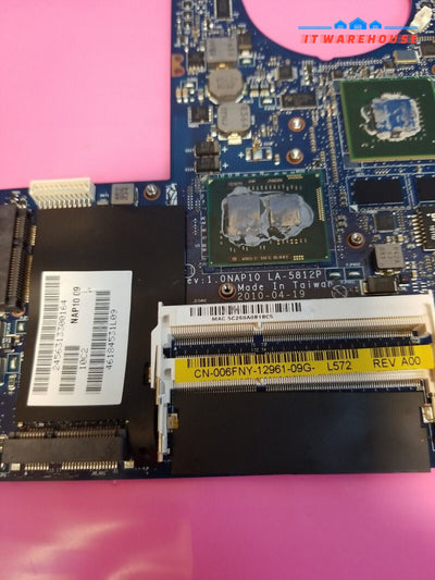 Dell Laptop Alienware M11x R2 with i5-520UM LA-5812P Motherboard