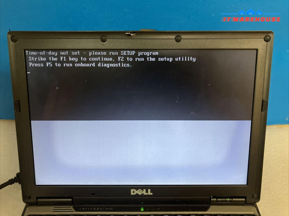 Dell Latitude D430 12" Laptop Intel Core 2 Duo CPU / 2GB RAM / No HDD (Read) ~