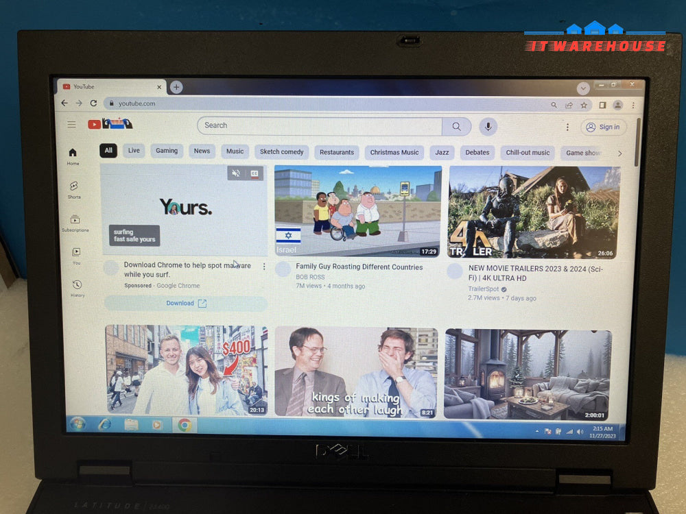 ~ Dell Latitude E5400 14" Laptop C2D P8400 2.26GHz CPU 4GB RAM 250GB HDD Win7Pro