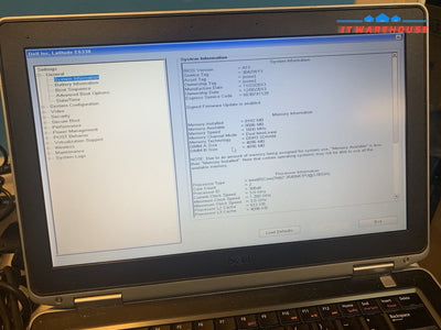 Dell Latitude E6330 i7-3540M 3.0GHz 8GB RAM ( No HDD/ Caddy, battery, Ac Adapter