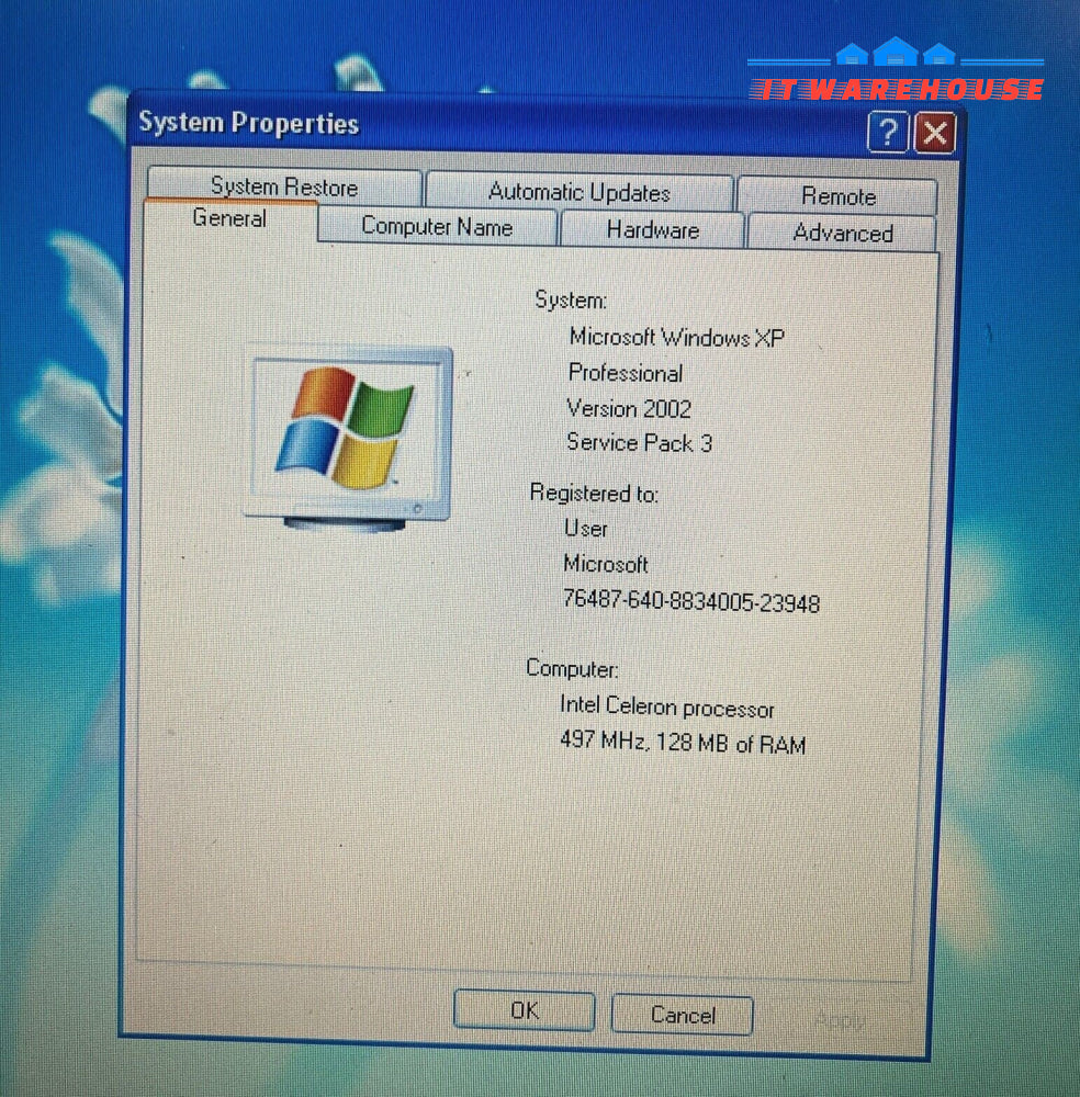 Dell Latitude S500GT 14" Laptop Celeron CPU / 128MB RAM / 80GB HDD / XP (Read) ~