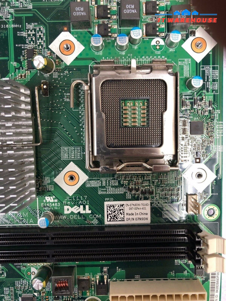 ~Dell MIG41R 09152-1M 07N90W  Motherboard W/ I/O Shield @@@