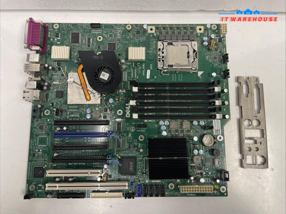 Dell  Motherboard 0CRH6C CN-0CRH6C-13740-0CK-003ZA01 WITH CPU Intel Xeon E5606 +