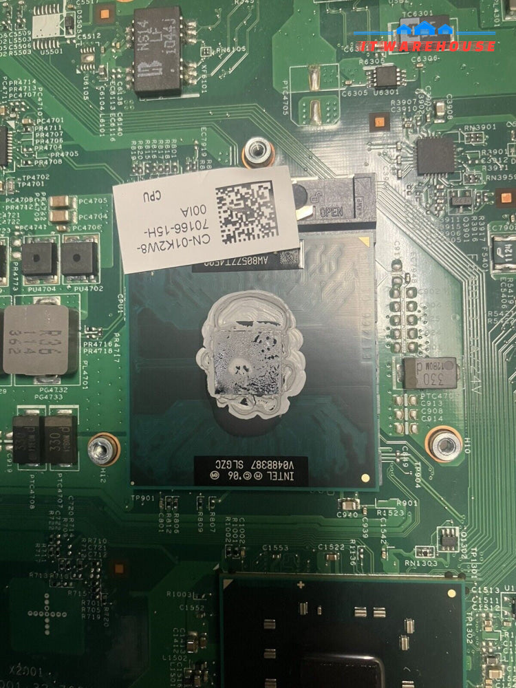 Dell N5030 Laptop CN-091400 Intel Pentium T4500 DDR3 Motherboard 01K2W8 Tested ~