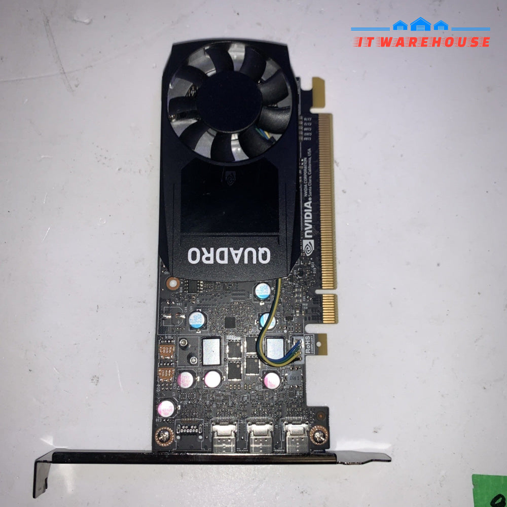 Dell NVIDIA Quadro P400 2GB GDDR5 Full Height Video Card 3x Mini DP DisplayPort