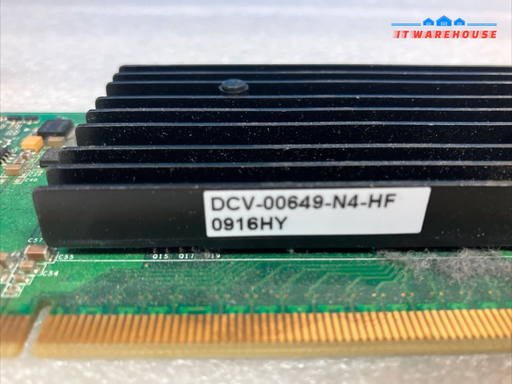 DELL NVIDIA X175K DCV-00649-N4-HF QUADRO NVS 295 256MB PCI-E VIDEO CARD 0X175K ~