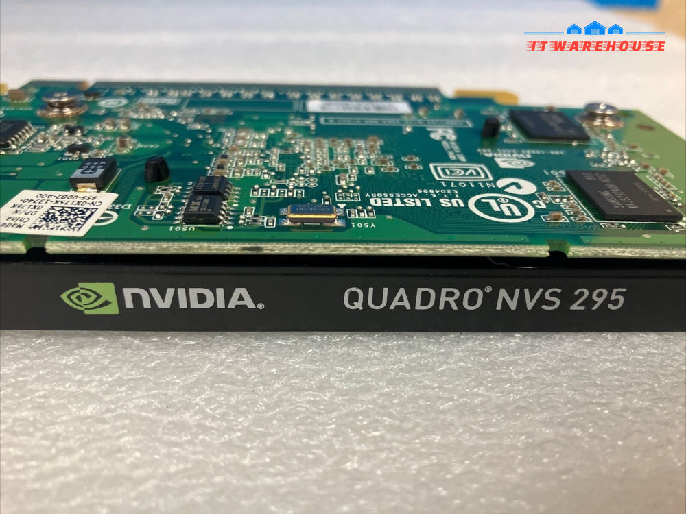 DELL NVIDIA X175K DCV-00649-N4-HF QUADRO NVS 295 256MB PCI-E VIDEO CARD 0X175K ~