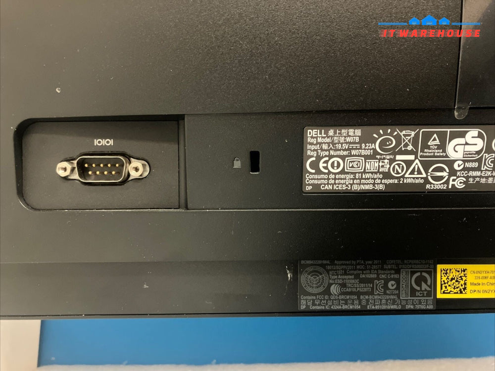 Dell OptiPlex 3011 20" AIO PC i5-3470S CPU / 4GB RAM / 500GB HDD / XP / Wi-Fi ~