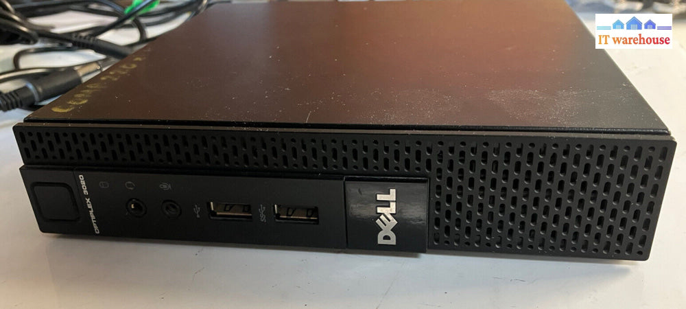 ~ Dell Optiplex 3020M Mini Pc + Intel Celeron G1840T Cpu 4Gb Ram 500Gb Hdd