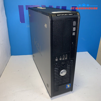 Dell OptiPlex 580 SFF PC AMD 3.2GHZ 3.25GB RAM 250GB HD Windows xp sp3