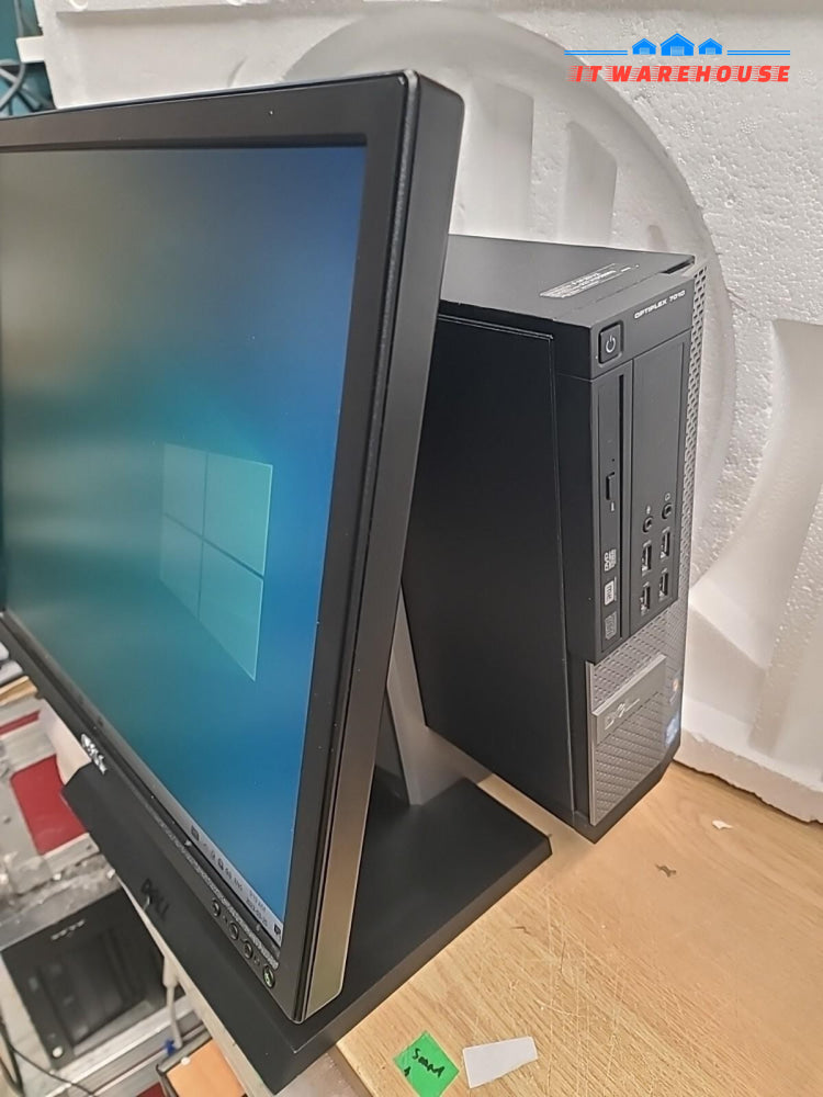 - Dell Optiplex 7010 SFF W/19" Monitor /Intel i5-3470 / 8GB ram/500GB HDD/WIN10