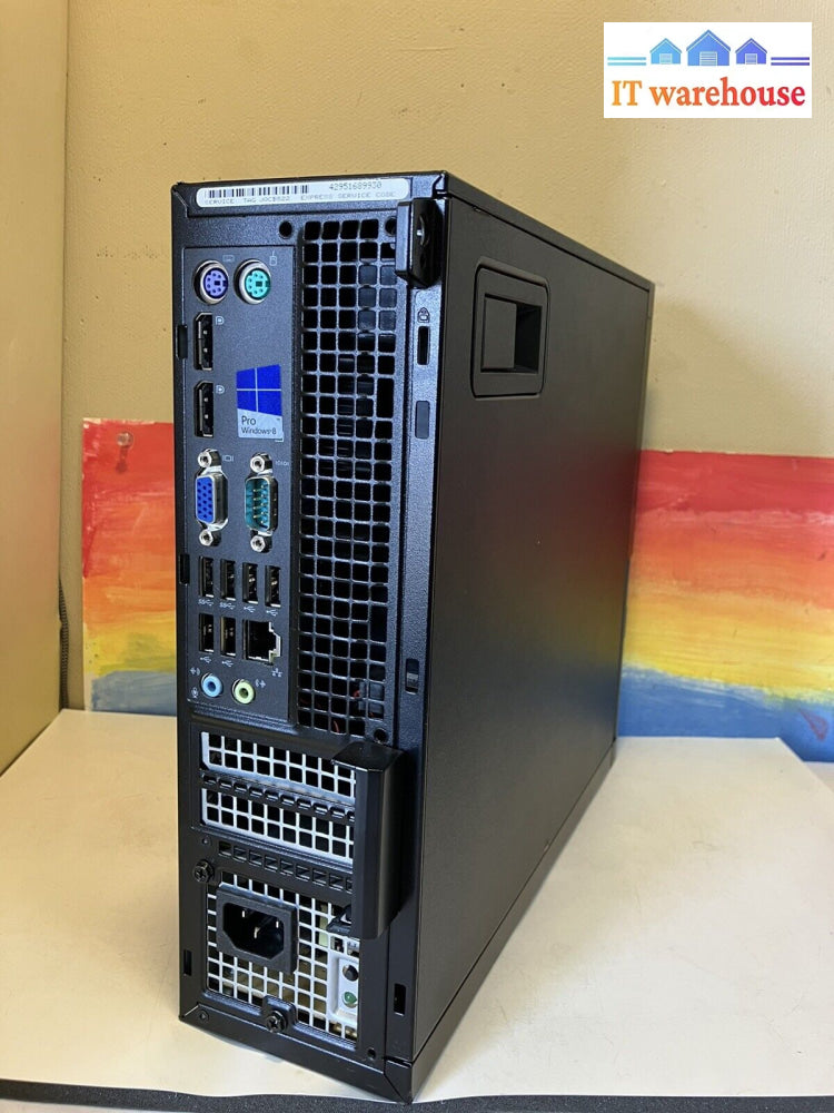 ~ Dell Optiplex 7020 Sff Desktop D07S I5-4590 32Gb Ram 512Gb Ssd