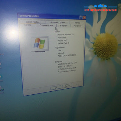 Dell OptiPlex 755 Desktop Intel C2D 6500 CPU / 2GB RAM / 160G HDD / Windows XP