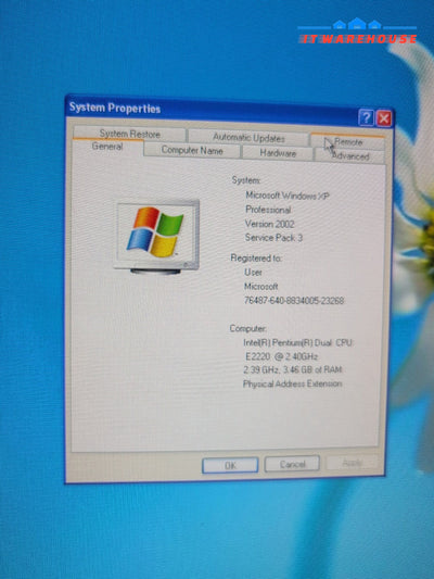 Dell OptiPlex 760 SFF PC Pentium E2220 CPU/4GB Ram/250GB HDD/Windows XP SP3 -