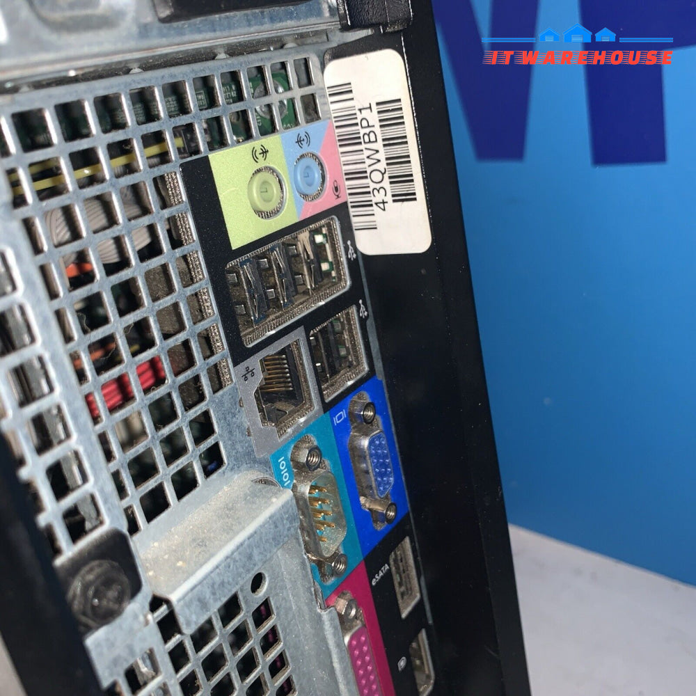 Dell OptiPlex 780 Desktop Intel C2D E8400 CPU / 3GB RAM / 2TB HD/ Win XP SP3
