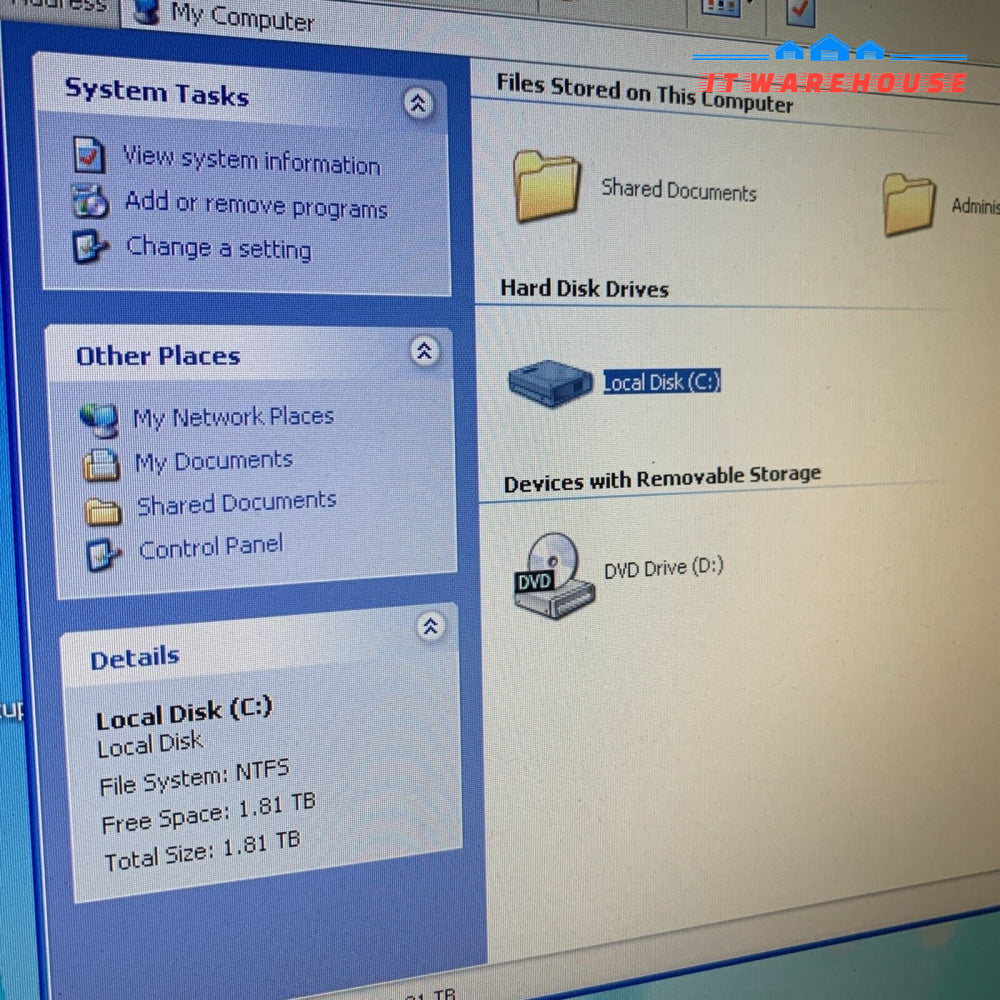 Dell OptiPlex 780 Desktop Intel C2D E8400 CPU / 3GB RAM / 2TB HD/ Win XP SP3