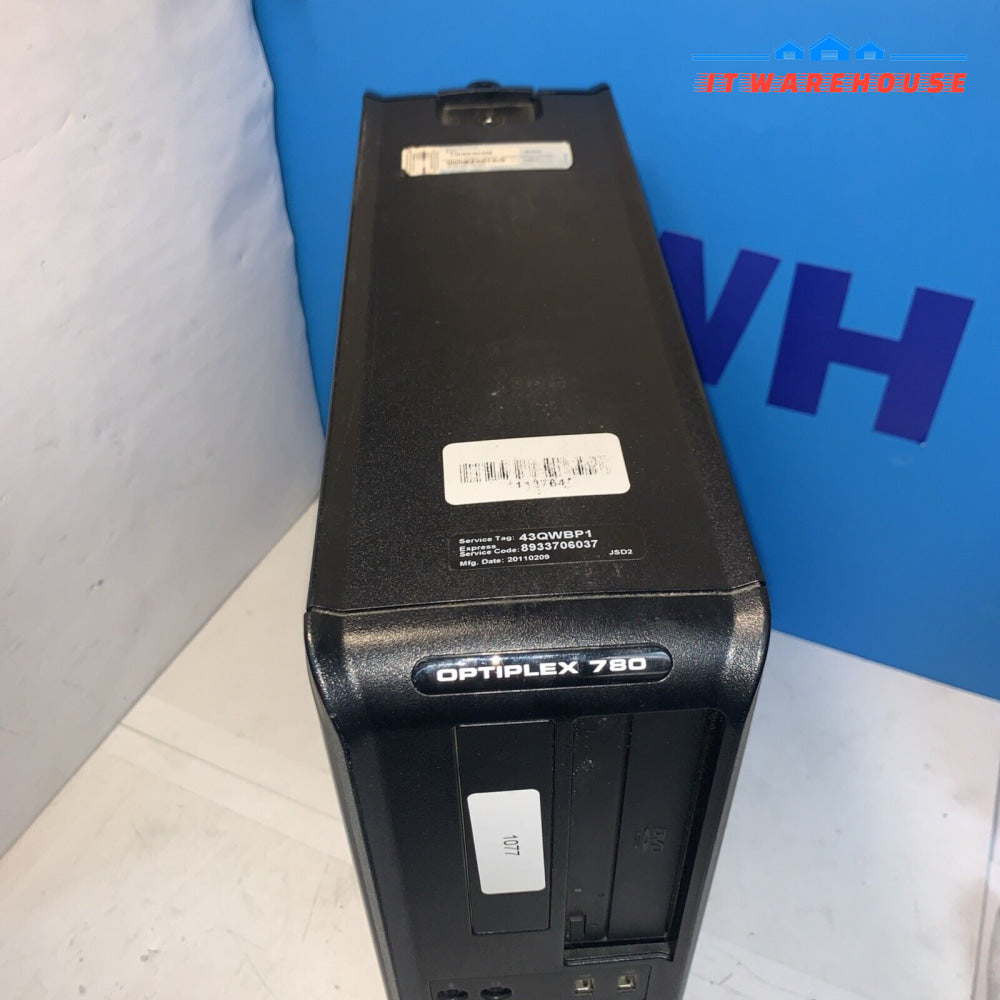 Dell OptiPlex 780 Desktop Intel C2D E8400 CPU / 3GB RAM / 2TB HD/ Win XP SP3