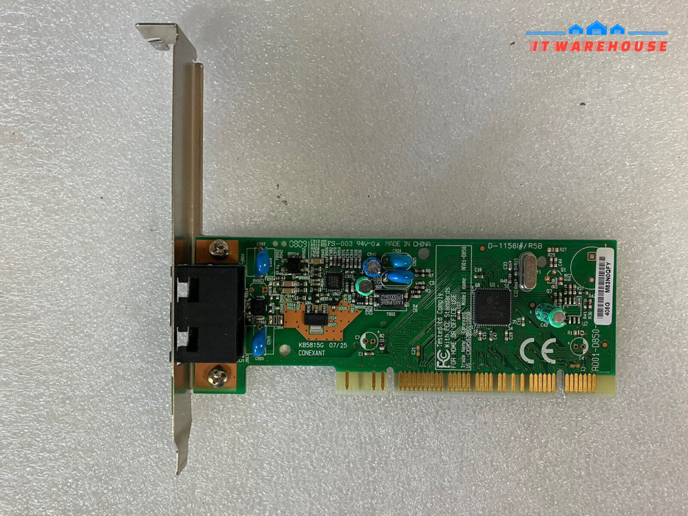 ~ Dell Optiplex Desktop Computer Modem RD01-D850 CN-0JF495 0JF495 Conexant