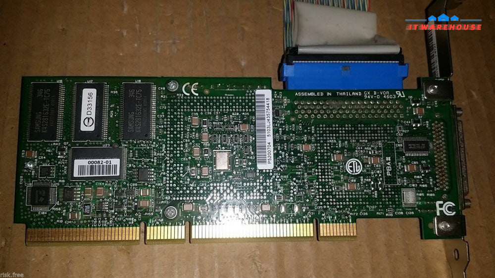 Dell Perc J4588 4SC PCI-X PERC4/SC Ultra 320 SCSI Raid Controller Card @@@