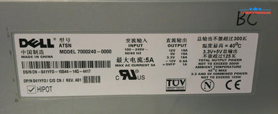 - Dell PowerEdge 2500 Server Power Supply 7000240-0000   041YFD  REV. A01