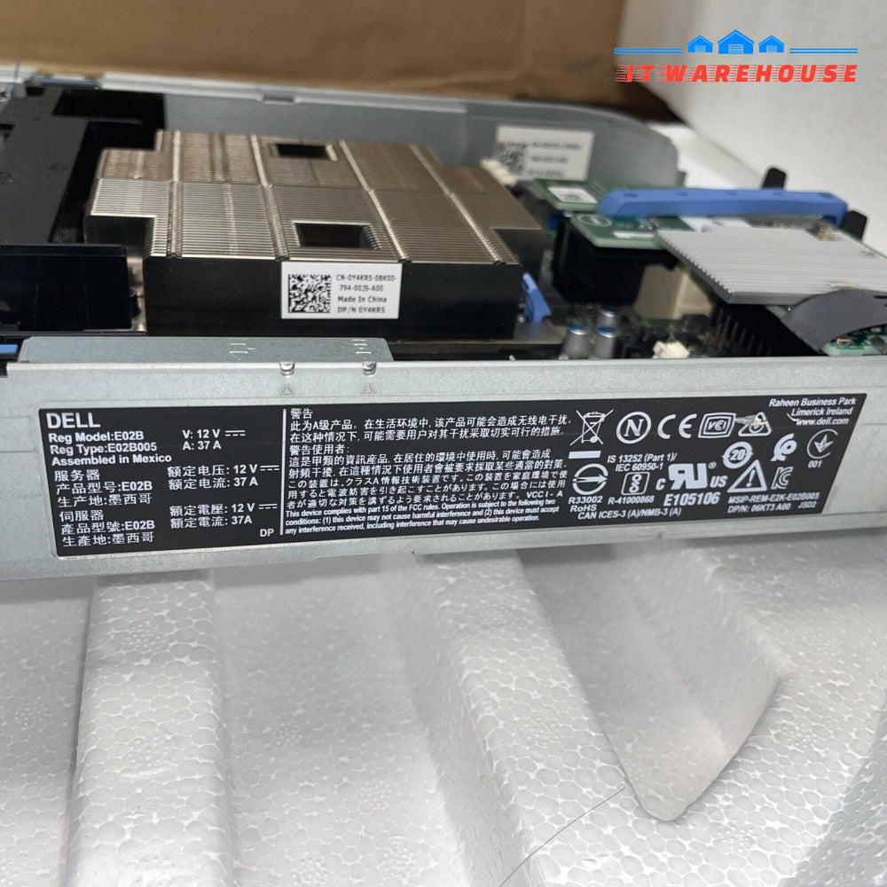 DELL POWEREDGE FC640 Server (memory and hard drives not included)