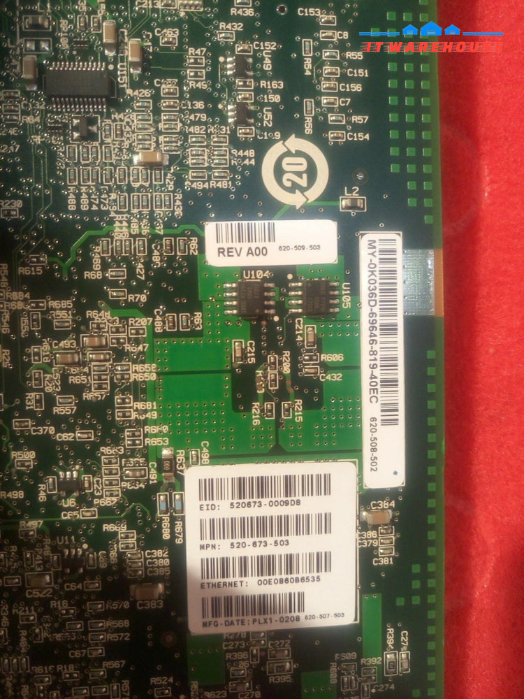 - Dell Poweredge M1000e IVKM Analog Switch Module - 0K036D