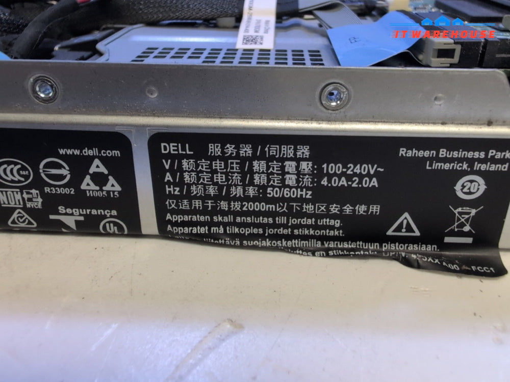 Dell PowerEdge R230 - Xeon E3-1220 v5/64GB DDR4 /PERC H330/250W PSU (NO HDD) -