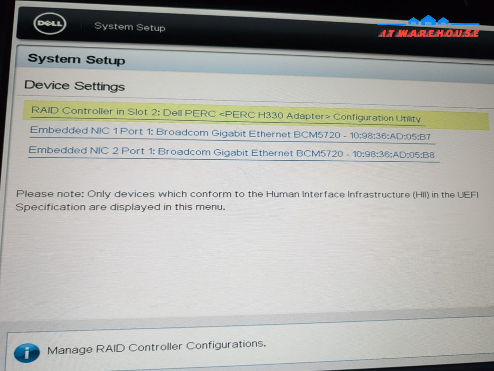 Dell PowerEdge R230 - Xeon E3-1220 v5/64GB DDR4 /PERC H330/250W PSU (NO HDD) -