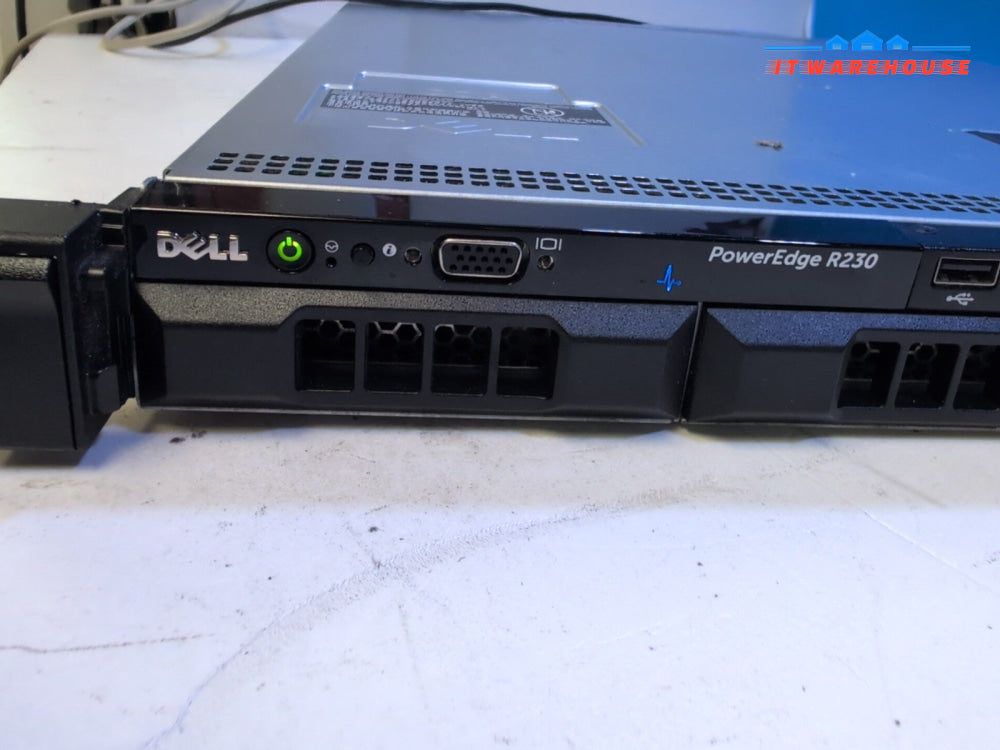 Dell PowerEdge R230 - Xeon E3-1220 v5/64GB DDR4 /PERC H330/250W PSU (NO HDD) -