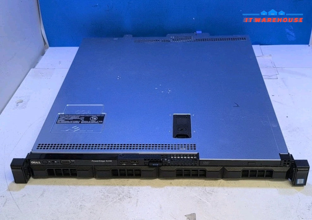 Dell PowerEdge R230 - Xeon E3-1220 v5/64GB DDR4 /PERC H330/250W PSU (NO HDD) -