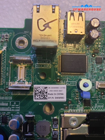 - DELL PowerEdge R410 Server Board R410 Board WWR83 + E5504 CPU