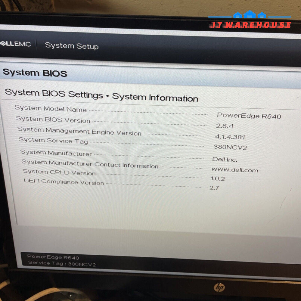 Dell PowerEdge R640 2x Xeon Gold 6136 3.0Ghz,384GB Ram 240G+1.6TB SSD Server