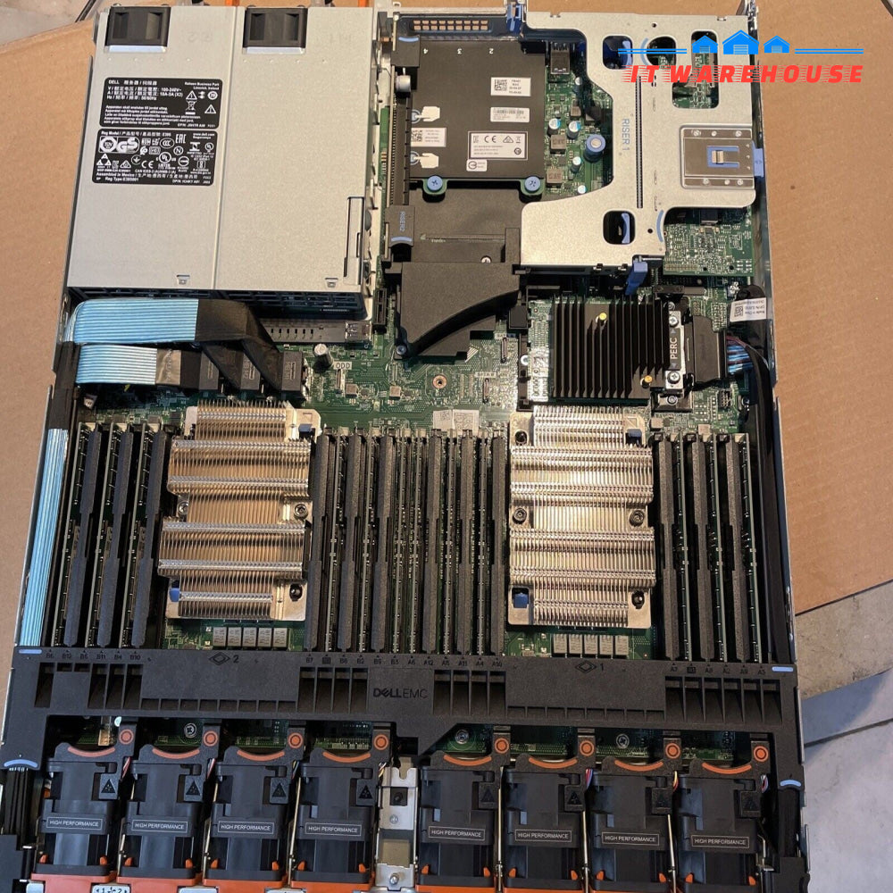 Dell PowerEdge R640 2x Xeon Gold 6136 3.0Ghz,384GB Ram 240G+1.6TB SSD Server