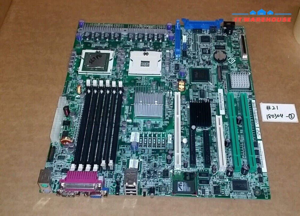 *Dell Poweredge Server 1800 System Board  X7500 0X7500 (W/1x SL7PE CPU)