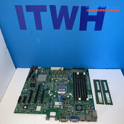 Dell PowerEdge T310 Intel Socket LGA1156 Server Motherboard MNFTH + 8GB + CPU