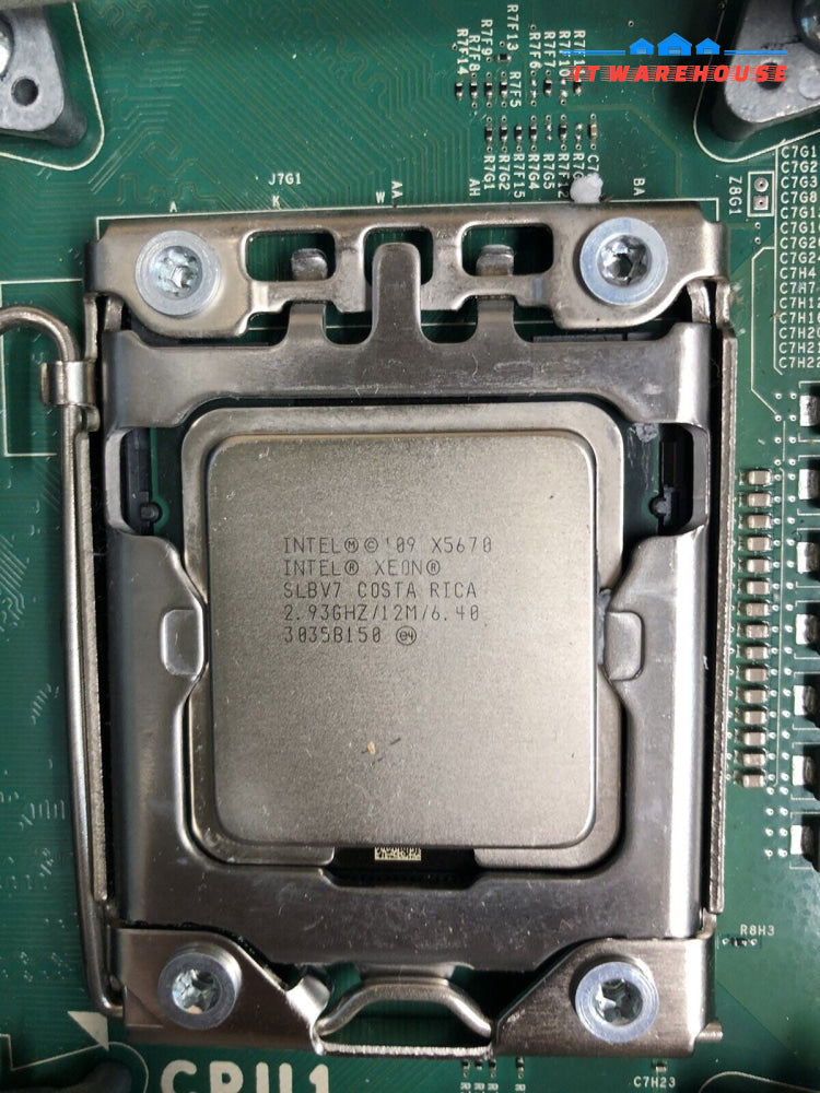 +Dell PowerEdge T610 System Motherboard 0CX0R0 + X5670 CPU + 2x4G RAM