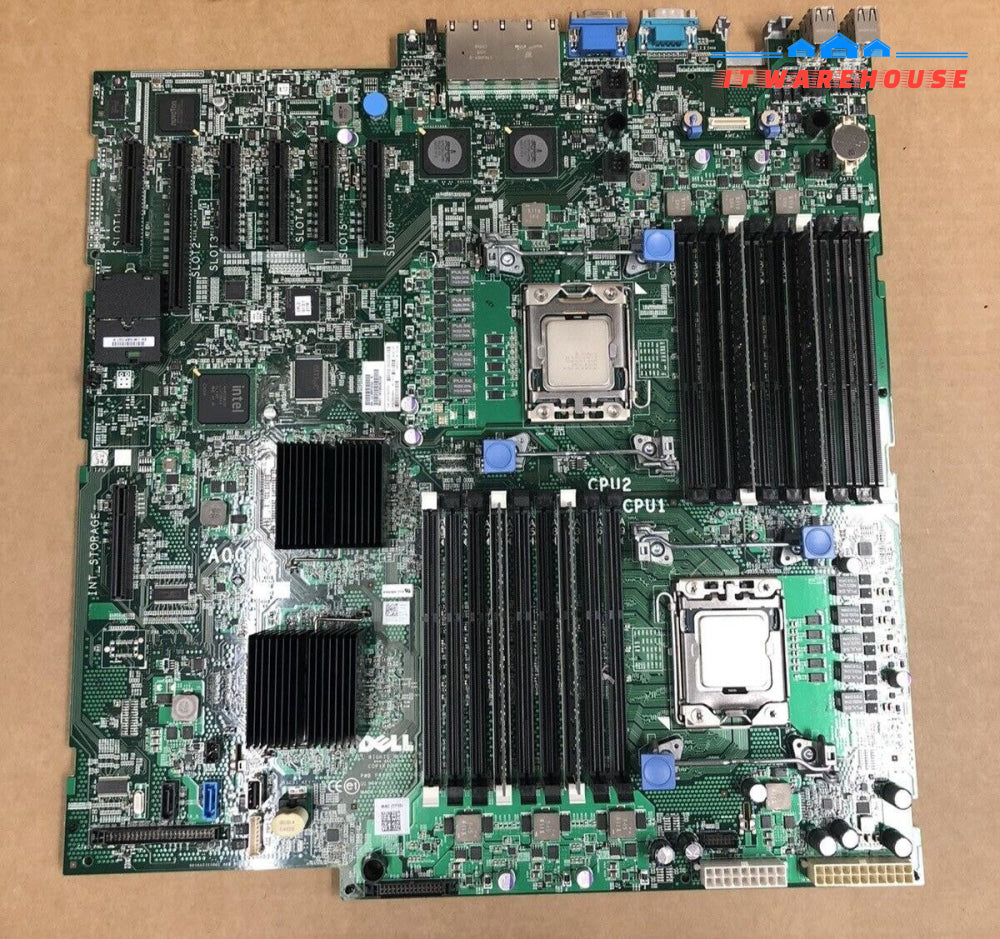 +Dell PowerEdge T710 System Motherboard 01CTXG+ 2x X5670 CPU + 4x4G RAM