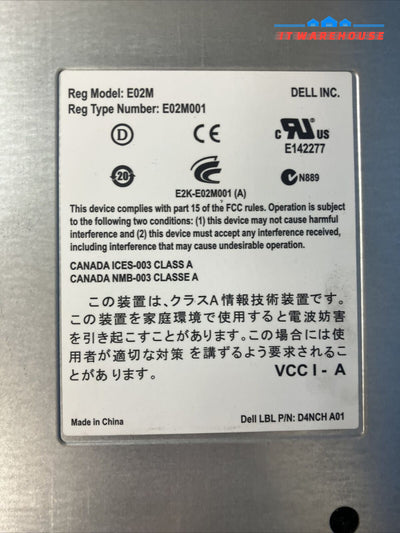 Dell PowerVault MD32 Series 4-Port SAS Controller E02M E02M001 D4NCH