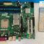 ~ Dell Precision Motherboard E210882 Dq965Gf Lga775 W/ Core 2 Duo Cpu + Io Plate