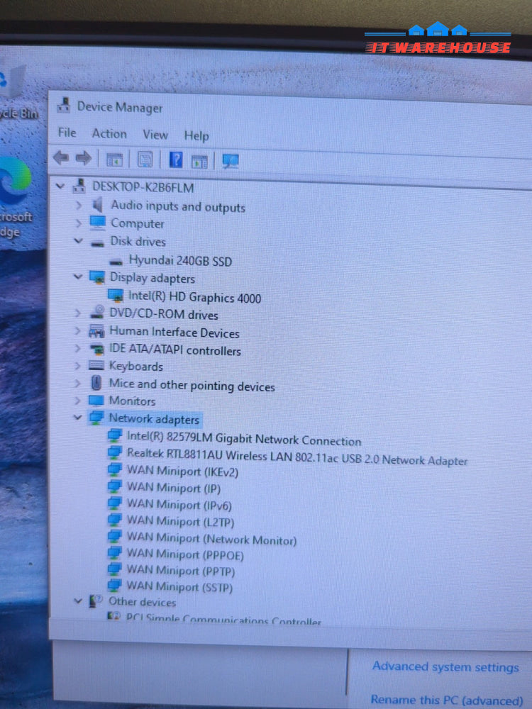 Dell Precision T1650 Workstation i7-3770 3.40GHz/ 16GB RAM /240GB SSD /WIN 10 -