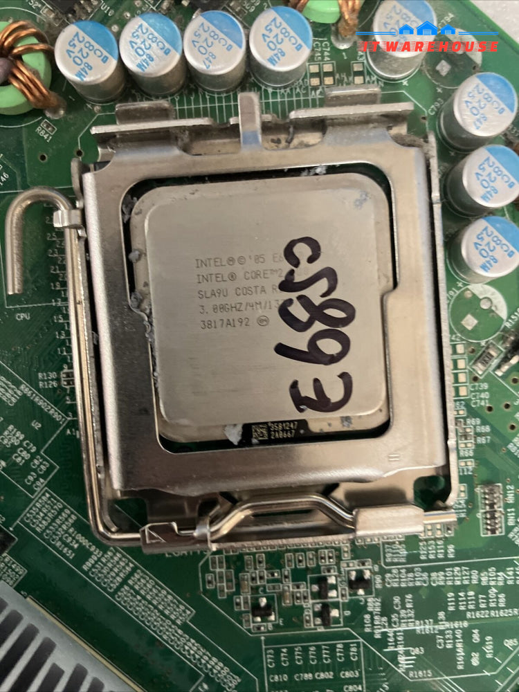 Dell Precision T3400 Tff Lga 775 Motherboard 0Tp412 With Intel C2D E6850 Cpu ~