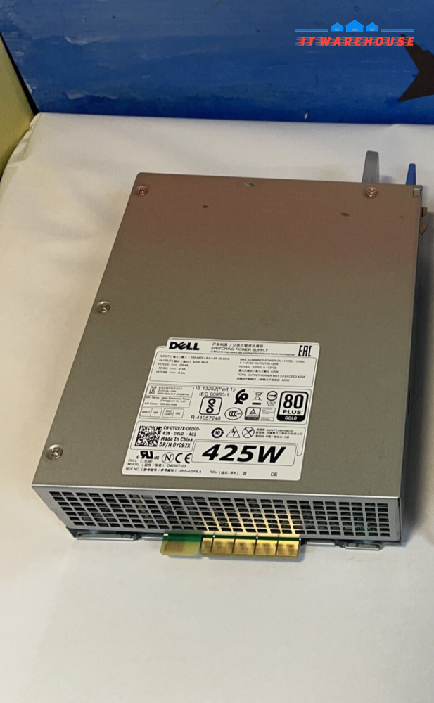 Dell Precision T5820 03W8F7 3W8F7 L425EF-00 425W Switching Power Supply -