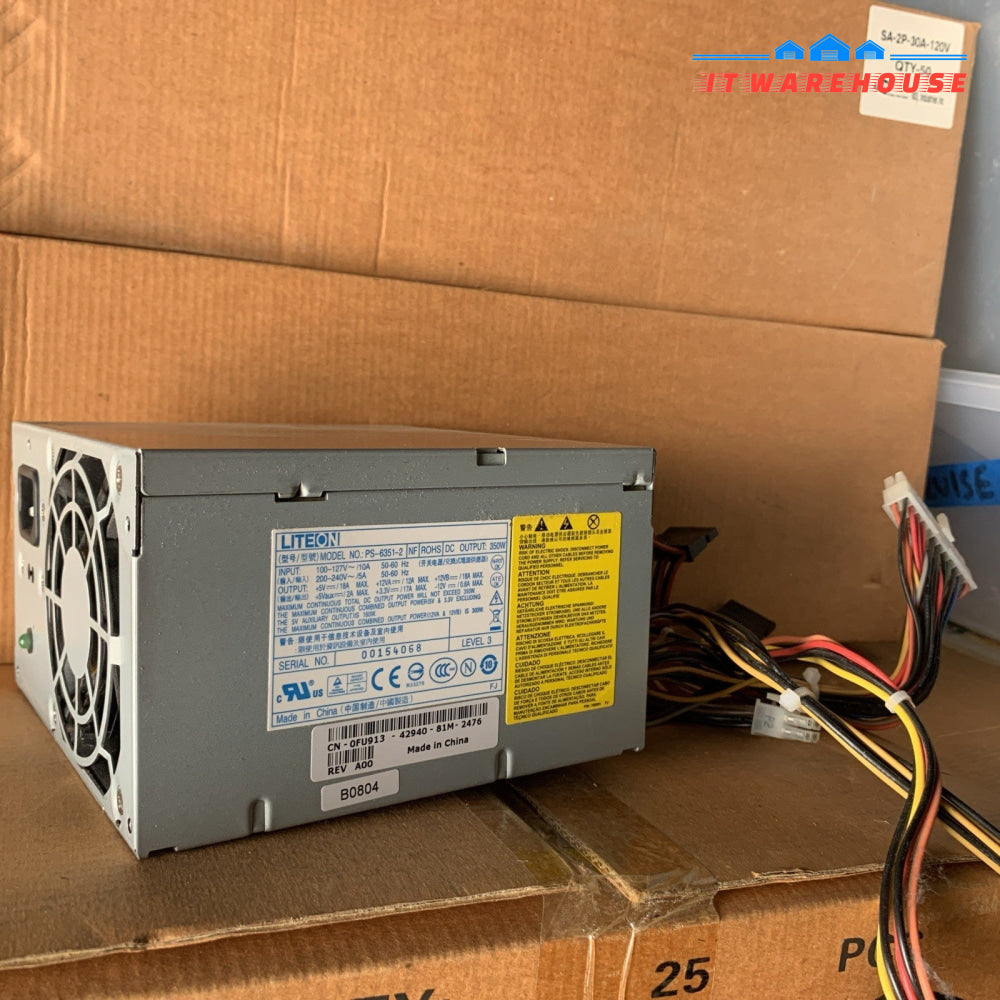 Dell Precision Vostro 350W Power Supply  PS-6351-2 0FU913 FU913